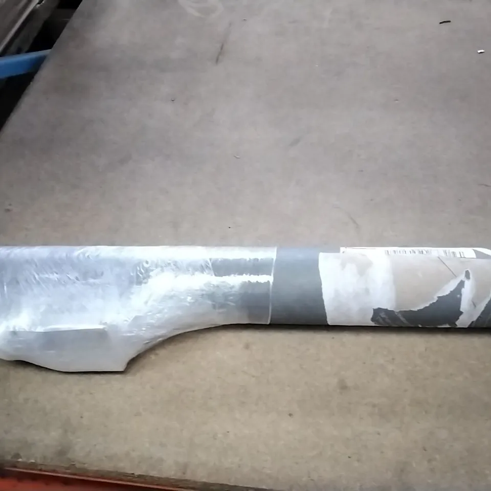 BOXED GREY MARBLE PRINTED BLACKOUT ROLLER BLIND 90X140CM