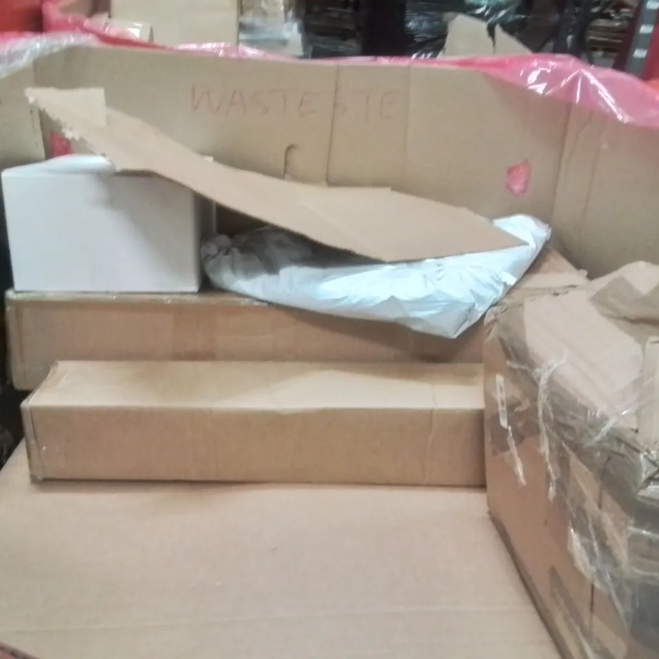 PALLET OF ASSORTED HOUSEHOLD GOODS AND PRODUCTS TO INCLUDE;KIDS GAME,AIR FRYER,SCALES