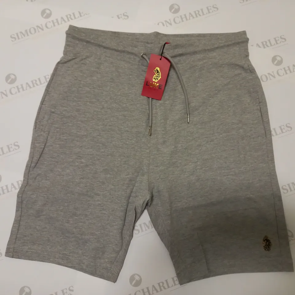 LUKE GREY SHORTS - SIZE M