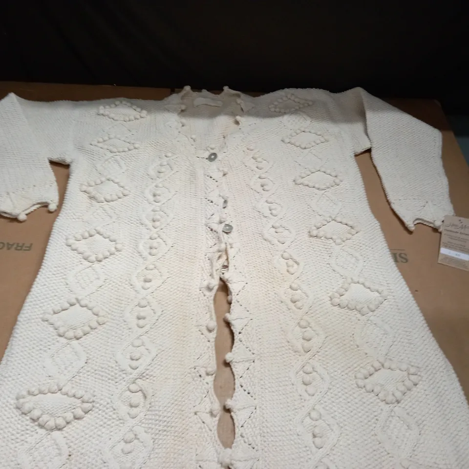 HELEN MCCABE HANDMADE KNITTED CARDIGAN