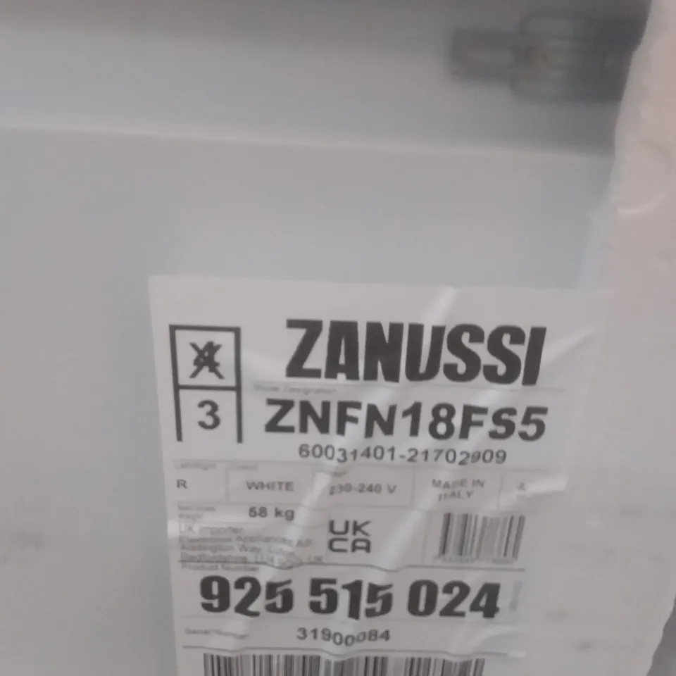 ZANUSSI ZUNN18FS1 REFRIGERATOR RRP £775.00