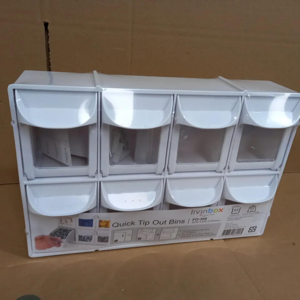 INVINBOX QUICK TIP OUT BINS 