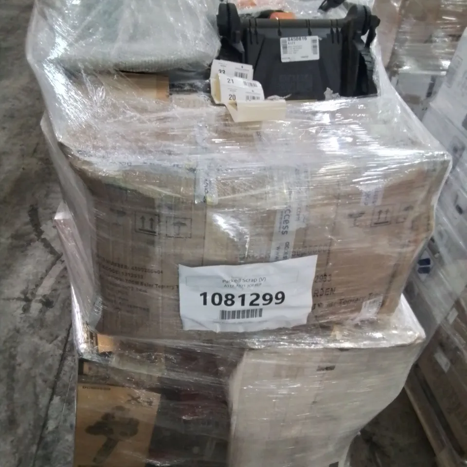 PALLET OF APPROXIMATELY 12 UNPROCESSED RAW RETURN HOUSEHOLD AND ELECTRICAL GOODS TO INCLUDE;