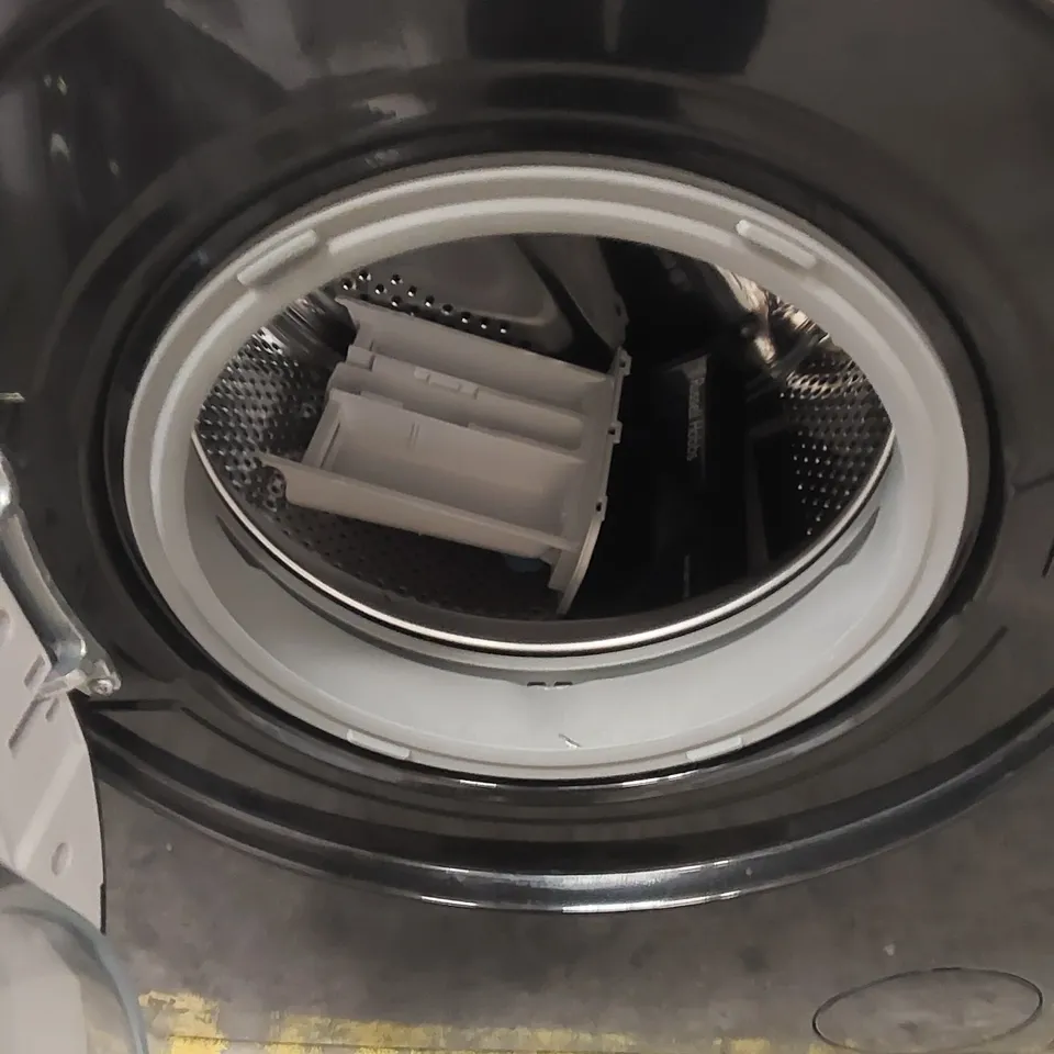 RUSSELL HOBBS 8KG FREESTANDING WASHING MACHINE IN BLACK, MODEL: RH814W111B
