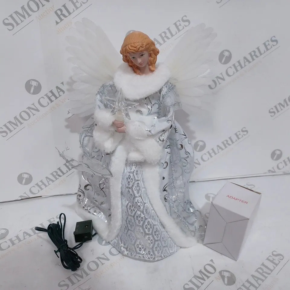 BOXED MR CHRISTMAS FIBER OPTIC ANIMATED ANGEL