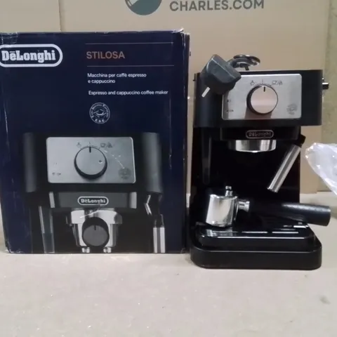BOXED DELONGHI STILOSA ESPRESSO AND CAPPUCCINO COFFEE MAKER