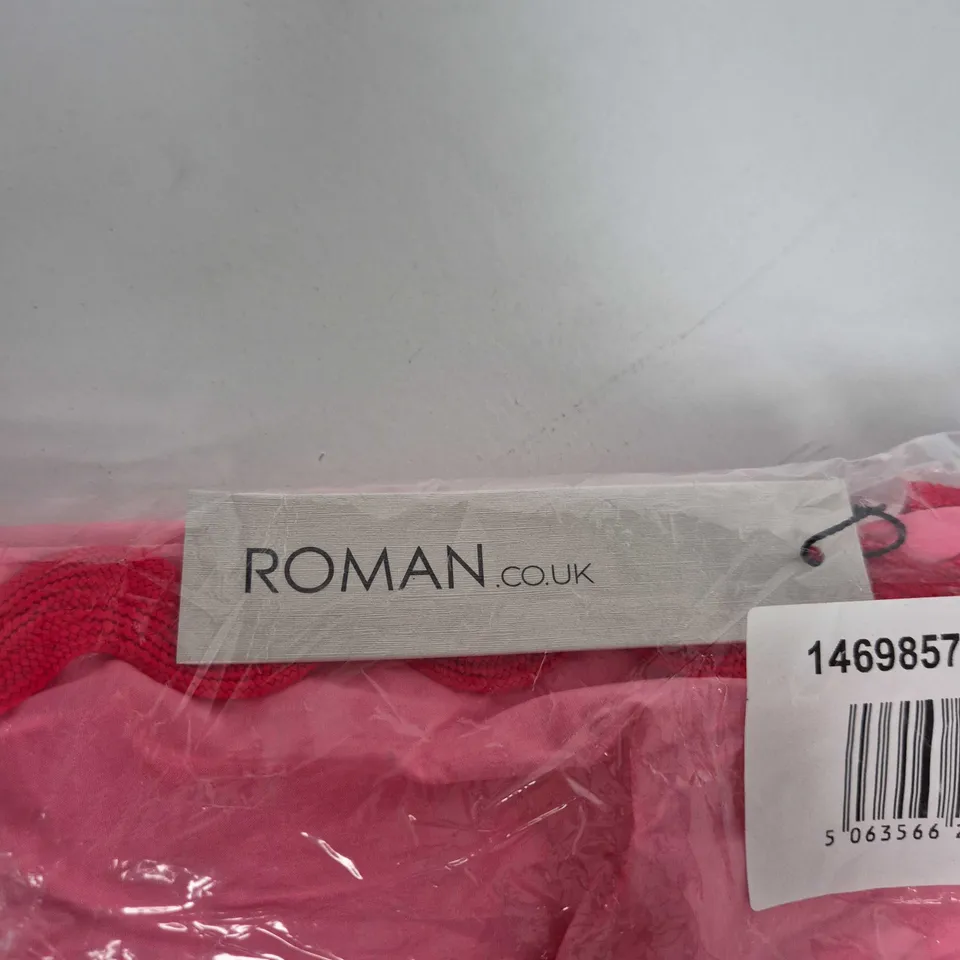 ROMAN RIC RAC MIDI DRESS – PINK, UK 16 (STYLE NO. 14698572)