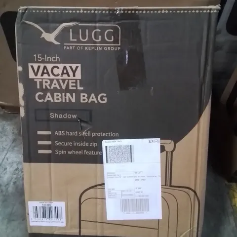 BOXED LUGG VACAY TRAVEL CABIN BAG
