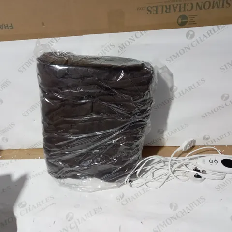 COZEE HOME HEATED THROW CHOCOLATE