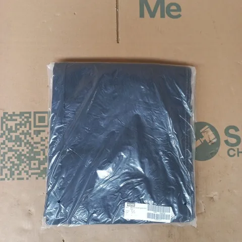 BAGGED BERSHKA WIDE LEG JEANS IN BLUE SIZE UK 10