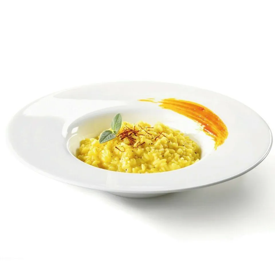 BOXED GRANGUSTO RISOTTO PASTA PLATE SET
