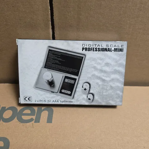 BOXED PROFESSIONAL MINI DIGITAL SCALES