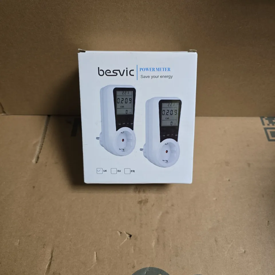 BESVIC POWER METER – ENERGY MONITOR (BOXED)