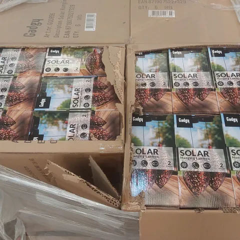 PALLET CONTAINING A VERY LARGE QUANTITY OF GADGY SOLAR HANGING LANTERNS