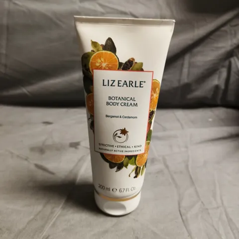 LIZ EARLE BOTANICAL BODY CREAM – BERGAMOT & CARDAMOM, 200 ML