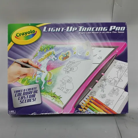 BOXED CRAYOLA LIGHT UP TRACING PAD ASSORTMENT 