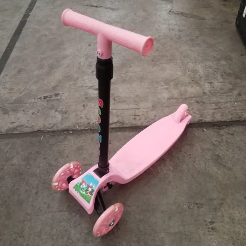 BOXED PINK KIDS SCOOTER
