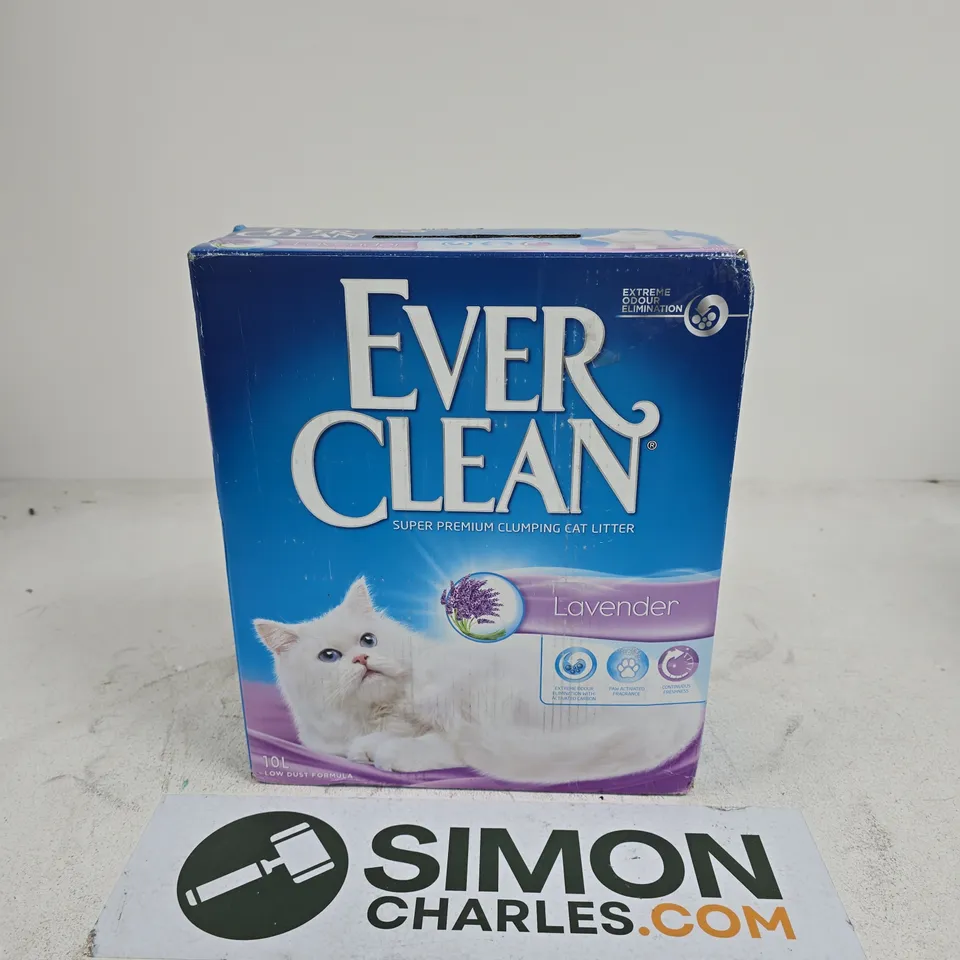 EVER CLEAN LAVENDER-SCENTED CAT LITTER – 10L