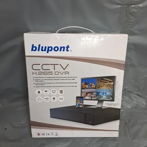 BOXED BLUPONT CCTV H.265 DVR