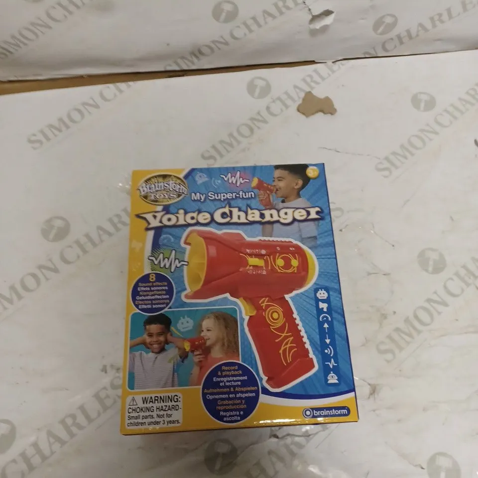 MY SUPER-FUN VOICE CHANGER  RRP £12