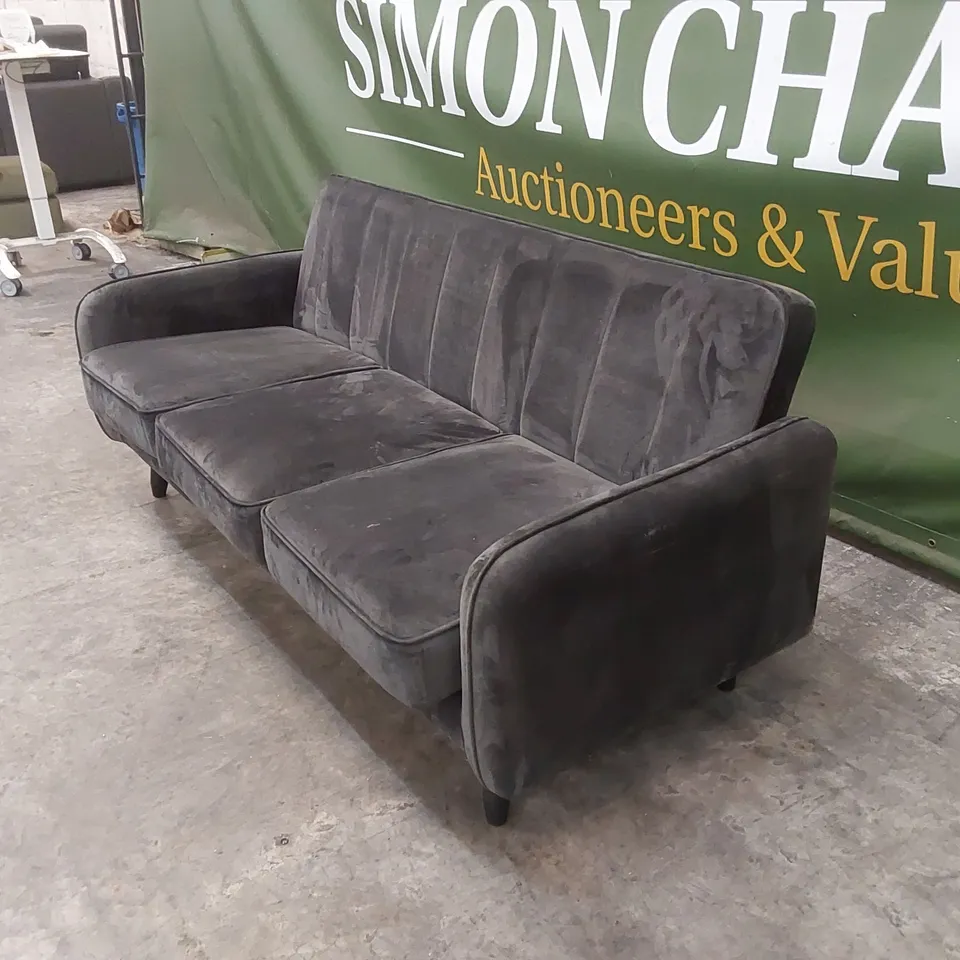 JENNIFER FABRIC COMPACT 3 SEATER SOFA RRP £349
