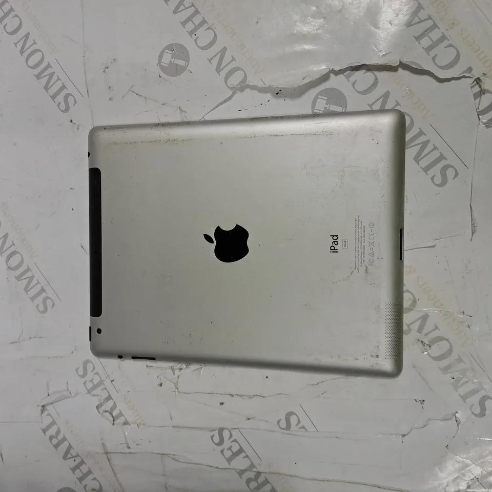 APPLE IPAD MODEL A1396 16GB SILVER