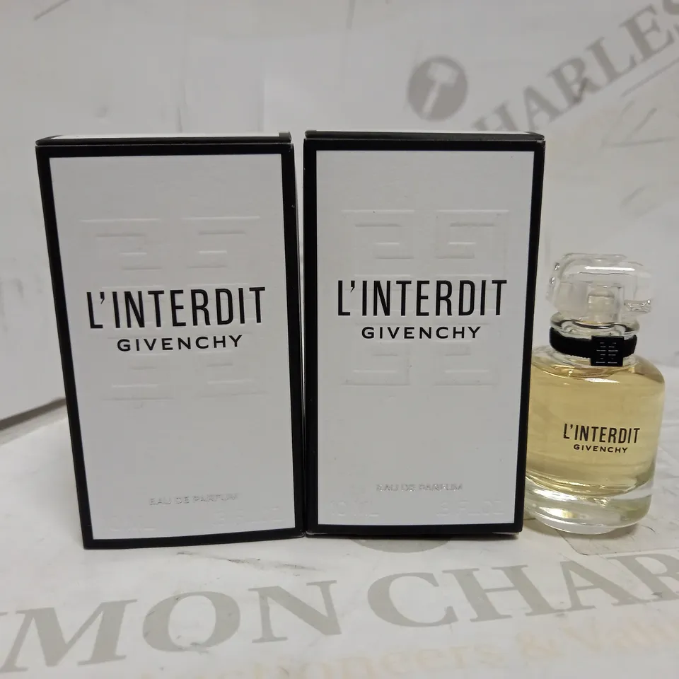 GIVENCHY L'INTERDIT EDP (2 X 10ML)