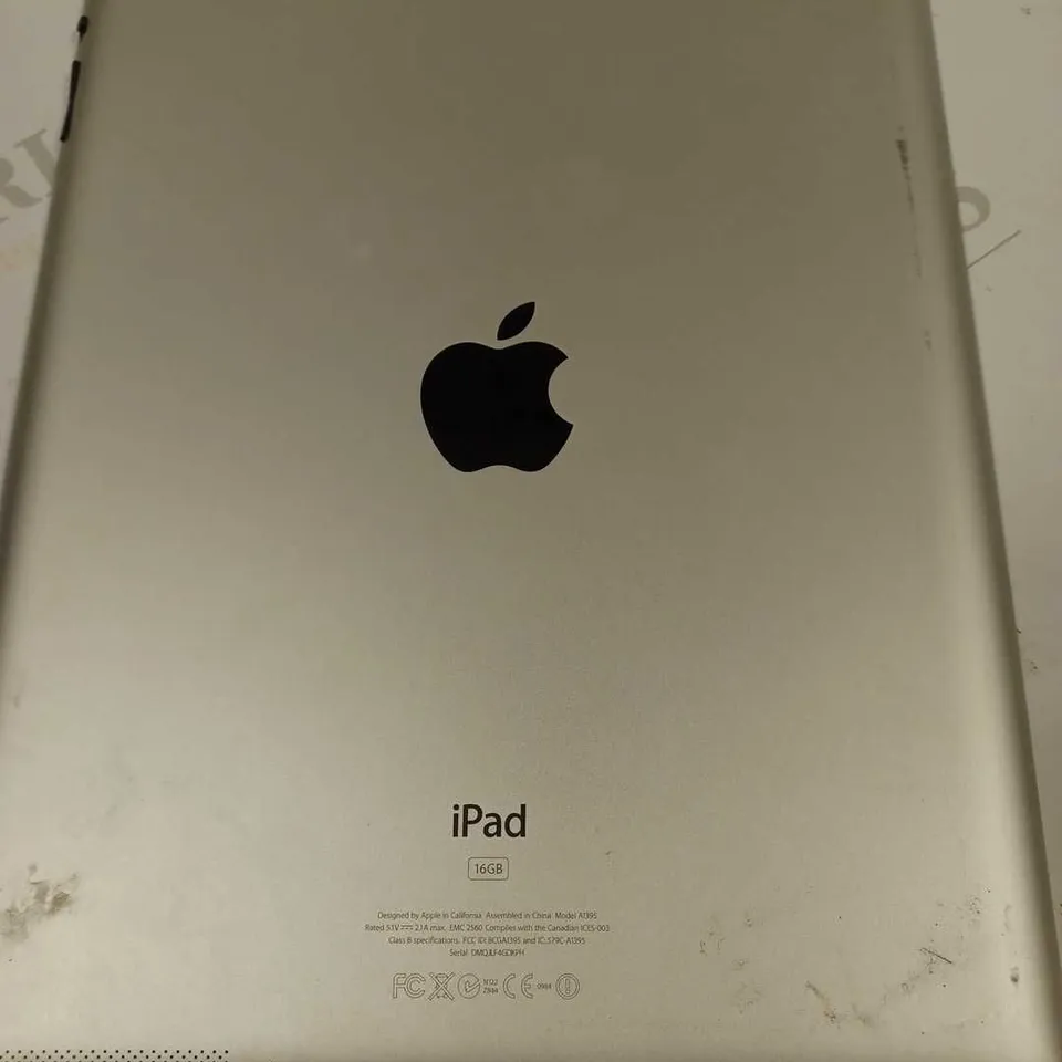 APPLE IPAD2 A1395 16GB