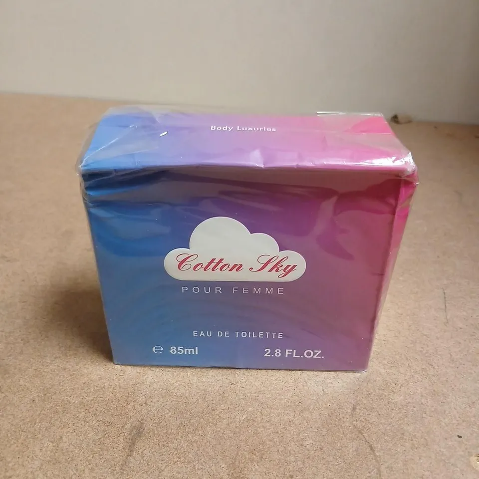 BOXED AND S3EALED COTTON SKY POUR FEMME EAU DE TOILETTE 85ML