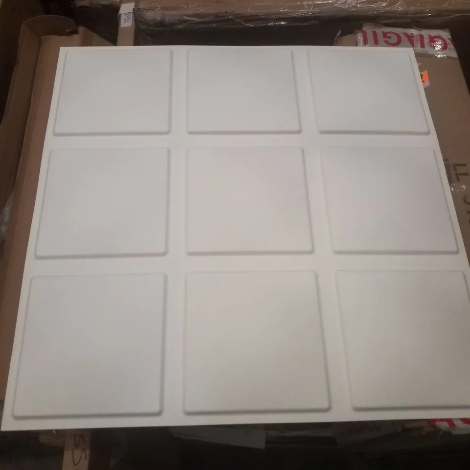 BOXED WALL ART WALL DECOR DUTCH DESIGN WALL PANELS SET OF 12