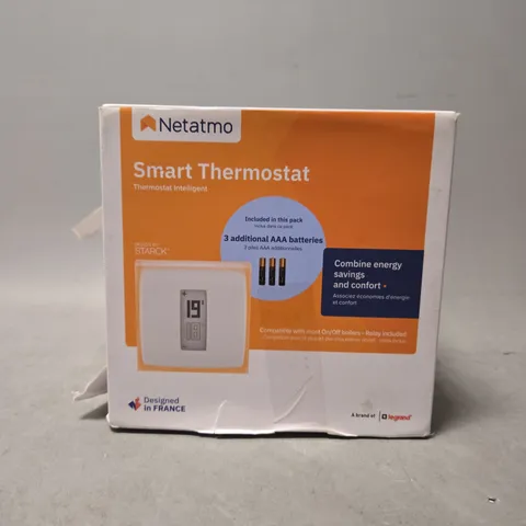 BOXED NETATMO SMART THERMOSTAT 