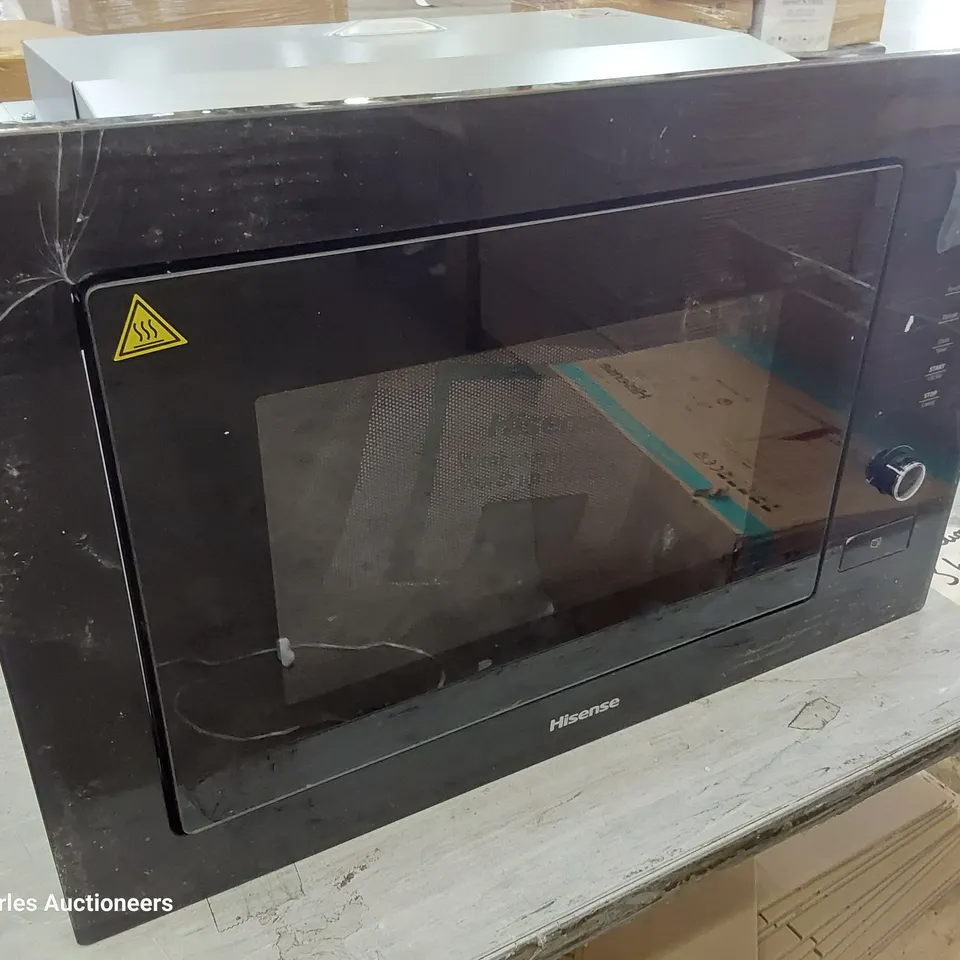 HISENSE INTEGRATED MICROWAVE OVEN WITH GRILL HB25MOBX7GUK RRP £219