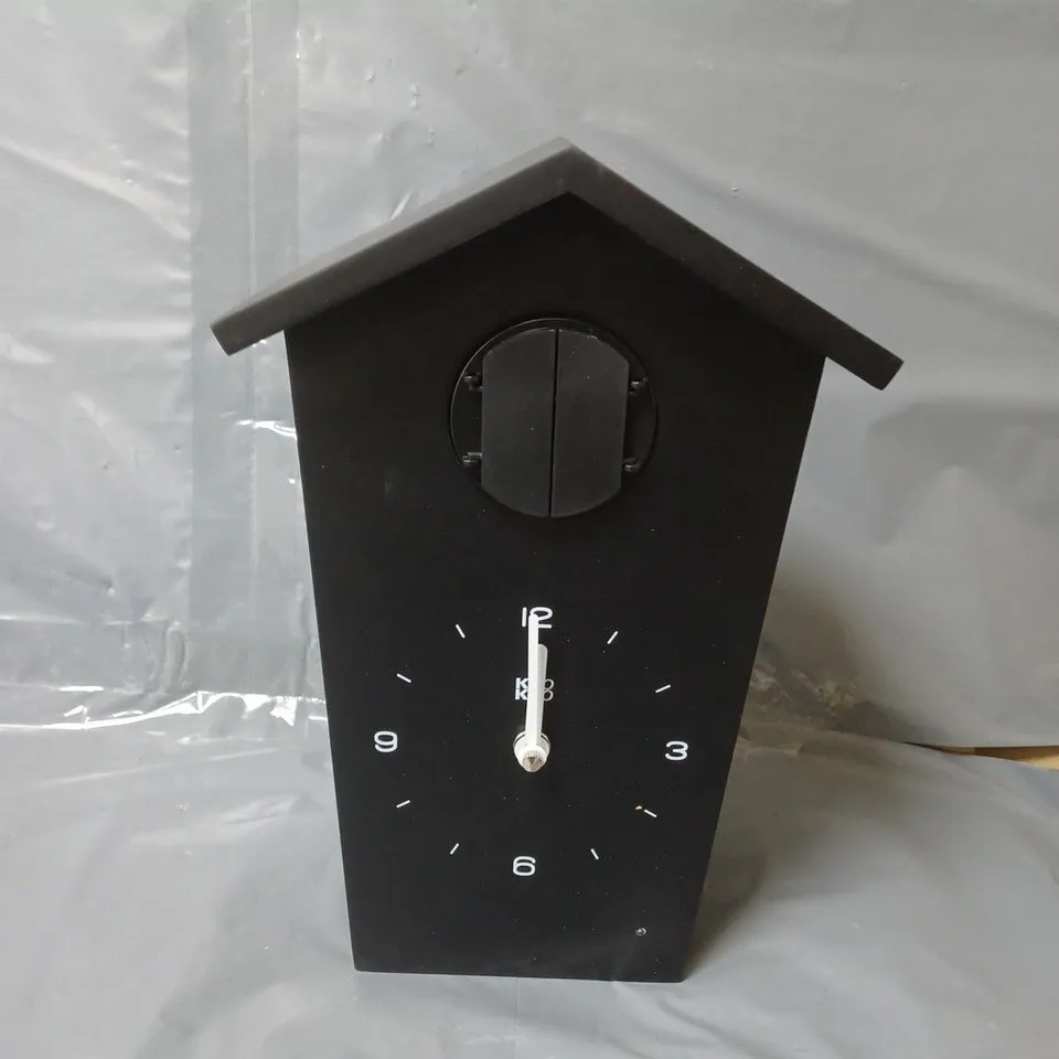 KOOKOO BIRDHOUSE IN BLACK