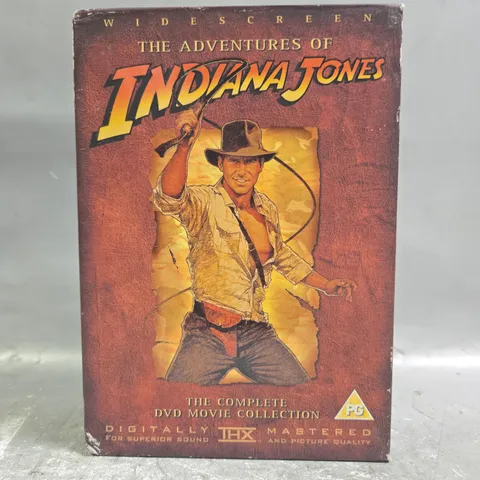 INDIANA JONES THE COMPLETE DVD MOVIE COLLECTION
