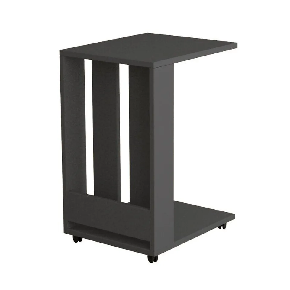 BOXED MARIA SIDE TABLE - ANTHRACITE COLOUR