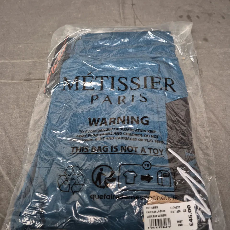 METISSIER PARIS VALERIAN JOGGER – KIDS' SAILOR BLUE/JET BLACK – XS