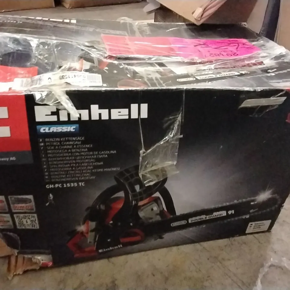BOXED EINHELL CLASSIC CHAINSAW GHPC1535