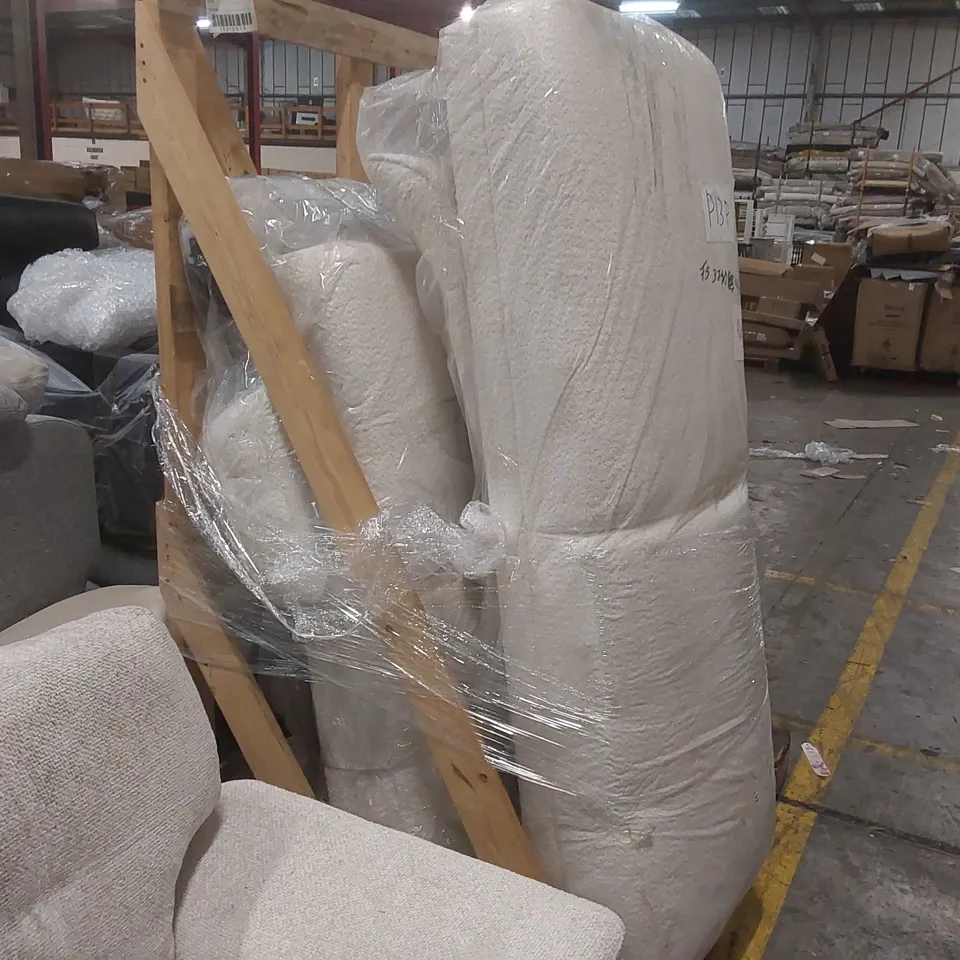 PALLET CONTAINING ASSORTED DESIGNER SOFA PARTS