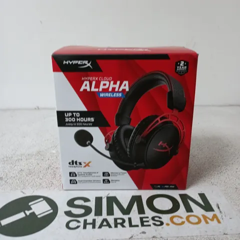 BOXED HYPERX CLOUD ALPHA WIRELESS HEADSET