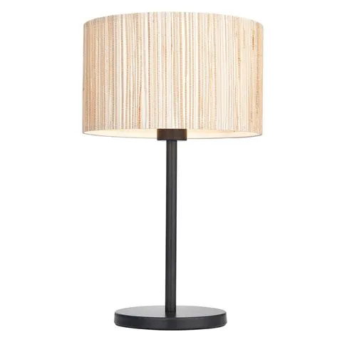 BOXED ENDON LONGSHORE TABLE LAMP WITH SEAGRASS SHADE
