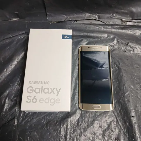 SAMSUNG GALAXY S6 EDGE SMARTPHONE – GOLD – BOXED