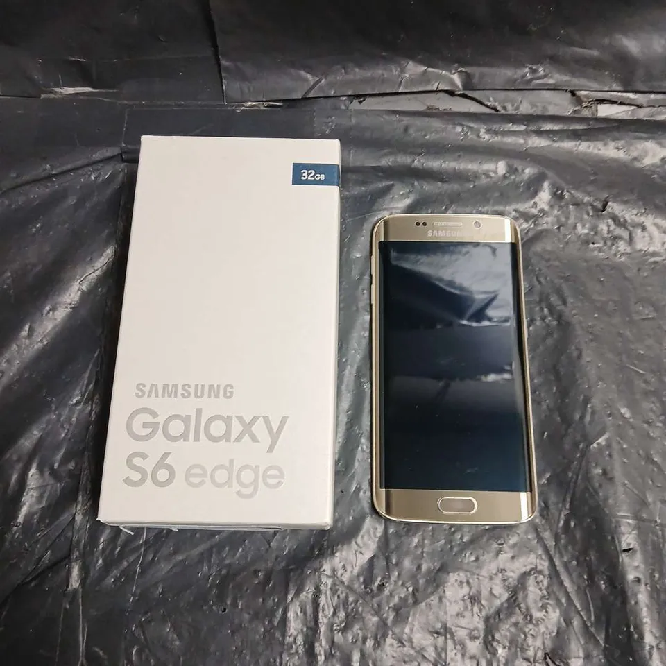 SAMSUNG GALAXY S6 EDGE SMARTPHONE – GOLD – BOXED