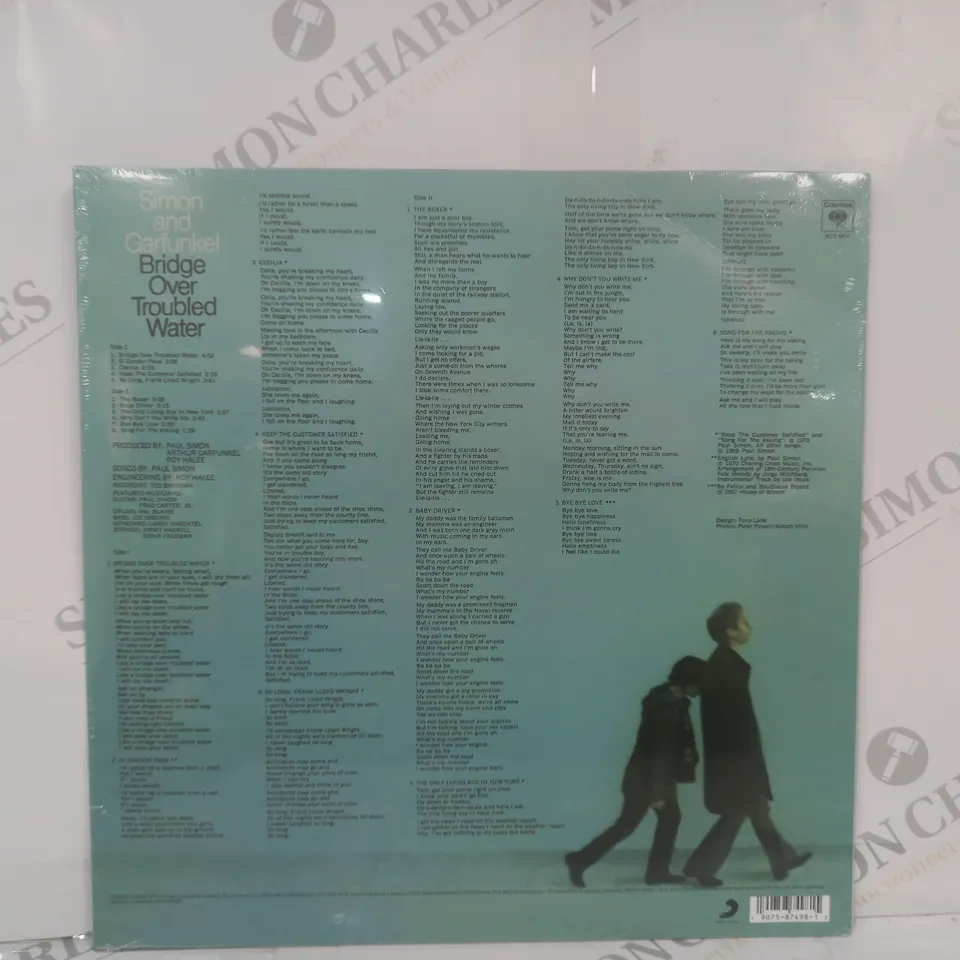 SIMON AND GARFUNKEL BRIDGE OVER TROUBLES WATER VINYL