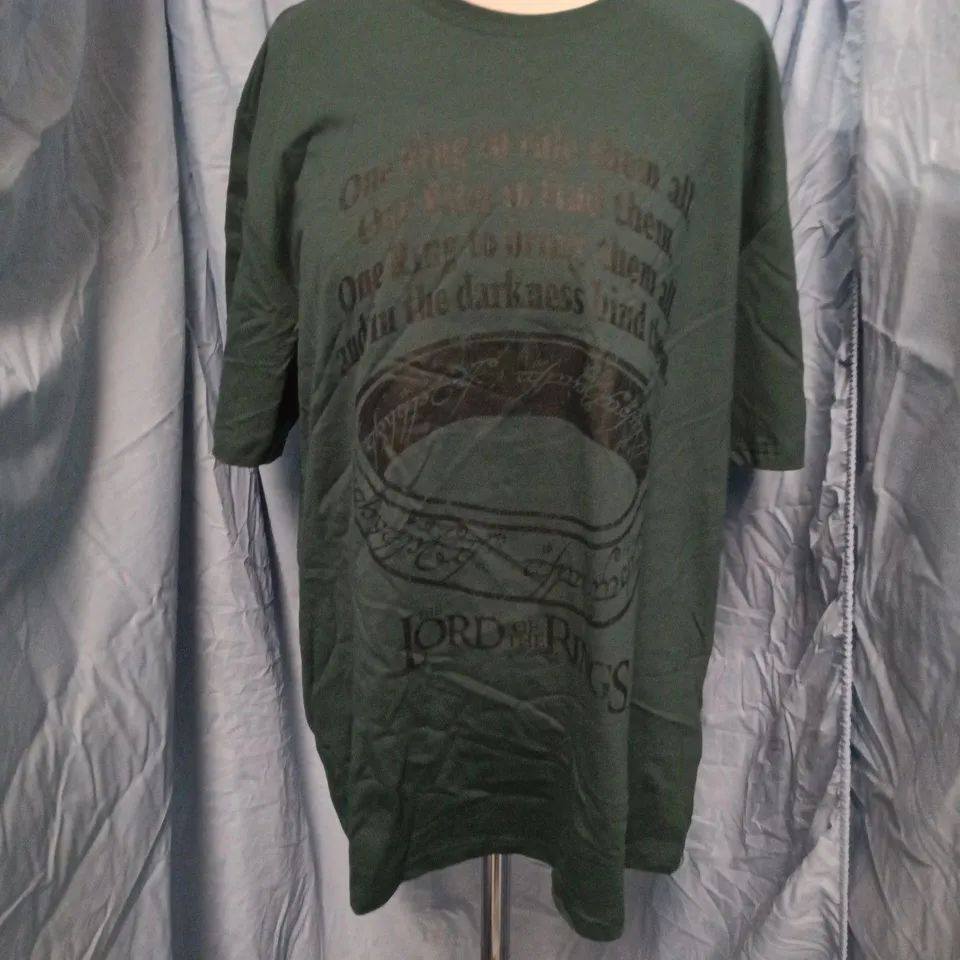 LORD OF THE RINGS T-SHIRT – GREEN, SIZE XL