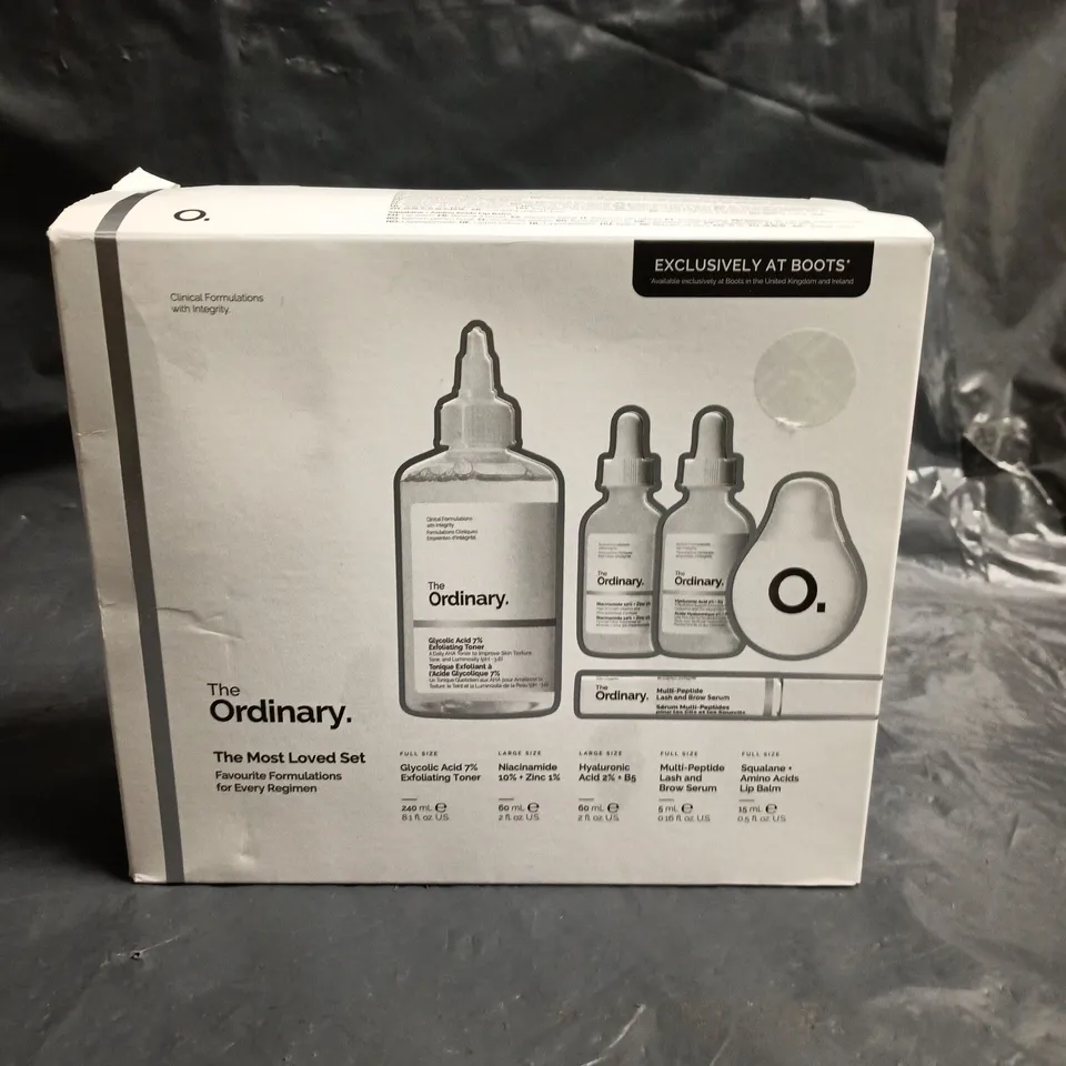 THE ORDINARY THE MOST LOVED SET – SKINCARE BOXED