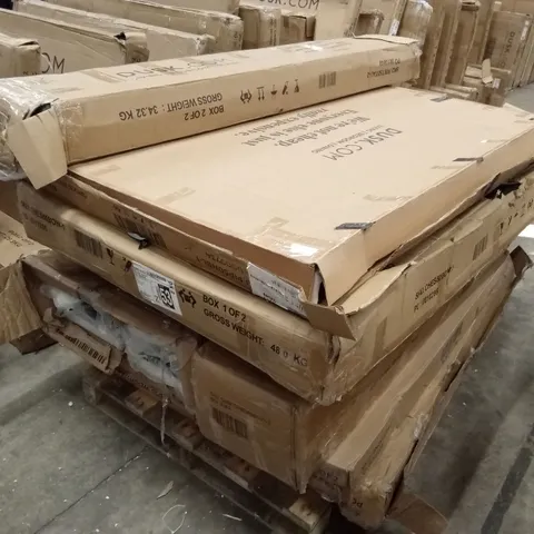 PALLET OF ASSORTED DUSK INCOMPLETE BED PARTS AND PIECES 