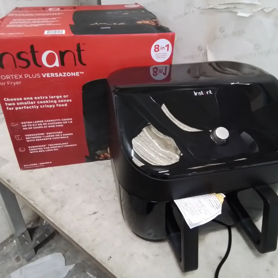 INSTANT VORTEX 8 IN 1 DUAL AIR FRYER 7.6L