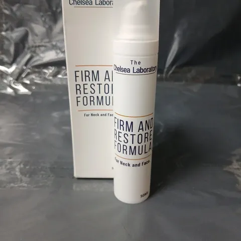 THE CHELSEA LABORATORY FIRM AND RESTORE FORMULA FOR FACE AND NECK - 50ML