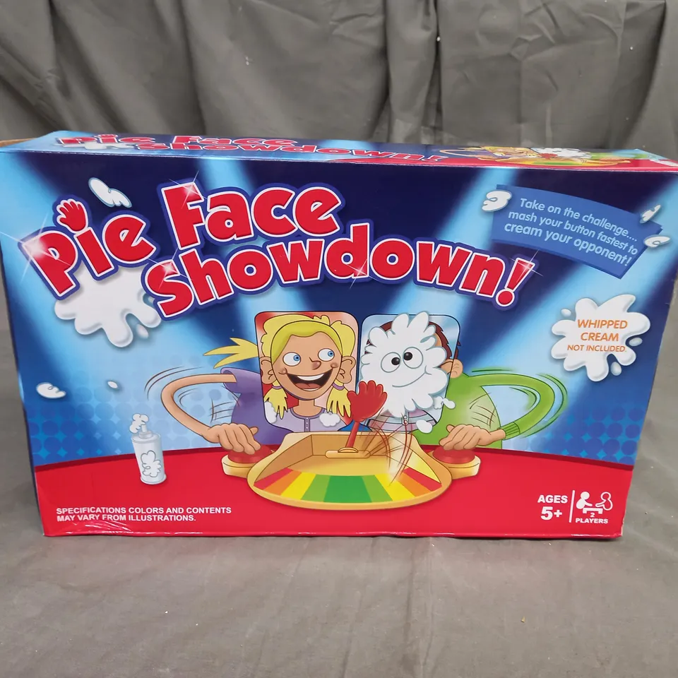BOXED PIE FACE SHOWDOWN - AGES 5+