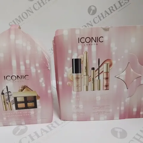 LOT OF 2 ICONIC GIFT SETS INCLUDES SMOKEY EYE OBSESSION AND ABOUT LAST NIGHT